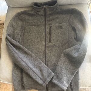 The North Face Men's Charcoal Zip-Up Fleece